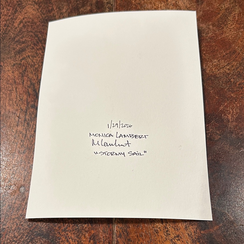 Original watercolor painting 5”x7” - Picture 2 of 2